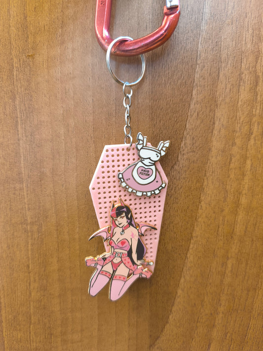 Pin Holder Keychain